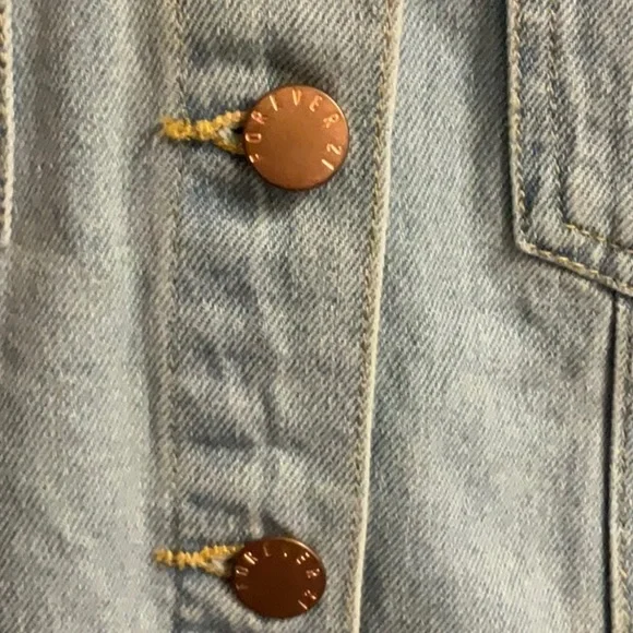 NWT ladies Forever 21 denim/jean jacket, size M - Picture 4 of 6